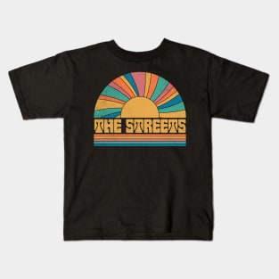 Graphic Streets Name Distressed Birthday Vintage Style Kids T-Shirt
